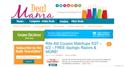 Desktop Screenshot of dealmama.com